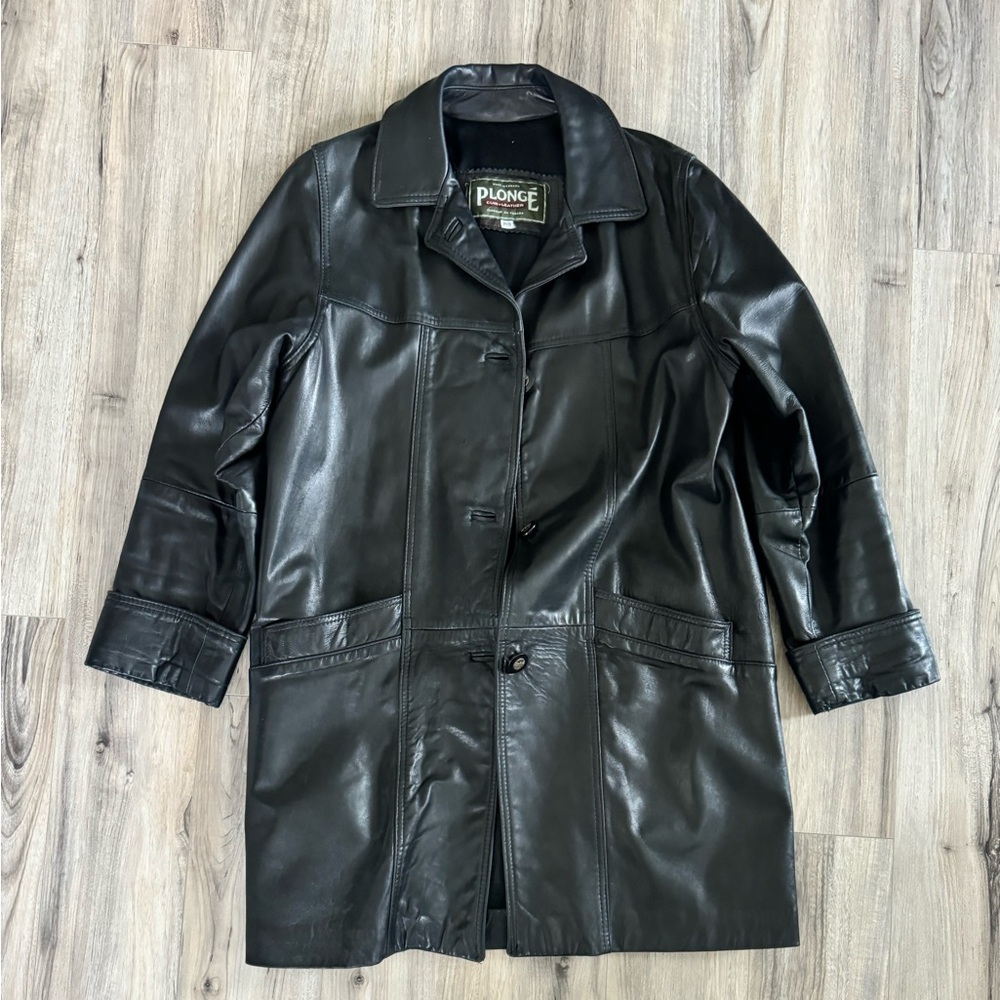 Vintage Leather Coat